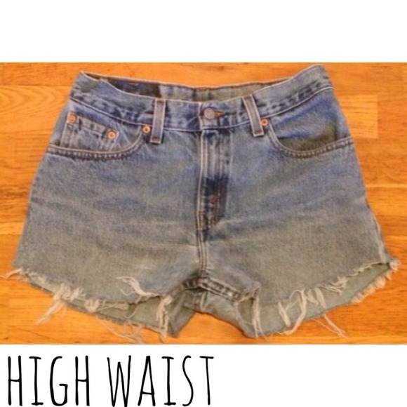 Levi's Denim - High Waisted Shorts