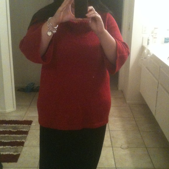 Karen Scott cowl neck pullover sweater - Picture 2 of 3