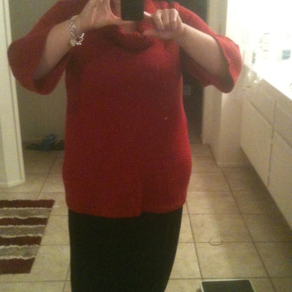 Karen Scott cowl neck pullover sweater - Picture 3 of 3