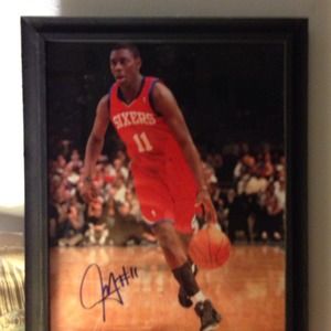 Drue holiday autograph picture