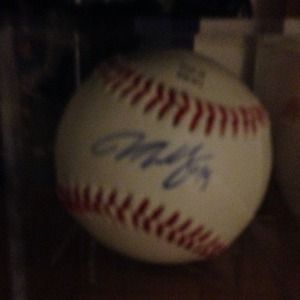 Vance Worley autograph ball