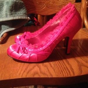 Pink heels