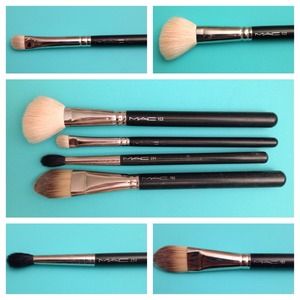4 authentic MAC brushes in a bundle for Kelly G.