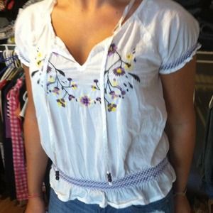 H&M boho blouse