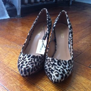 Forever 21 Leopard Print Heels