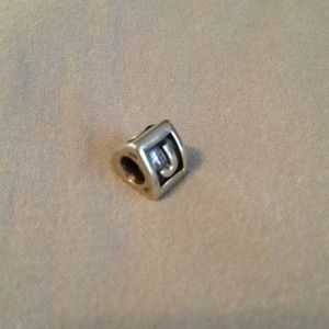 Pandora 'J' charm