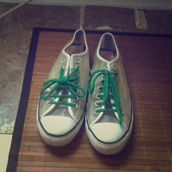 Converse Chuck Taylor's. Clear. Size 11.