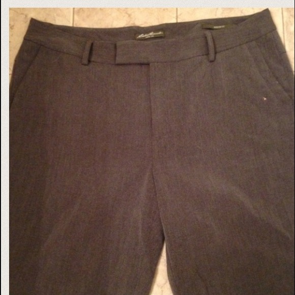 Black Eddie Bauer Slacks. Sz18 tall.