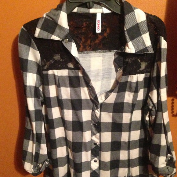 Bongo lace plaid