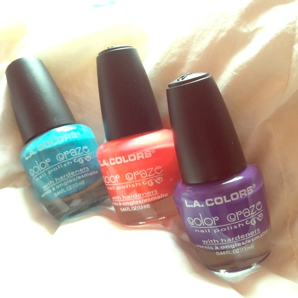 NEW L.A. Colors nail polish.