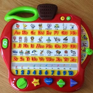 Apple Alphabet Shapes Numbers Toy