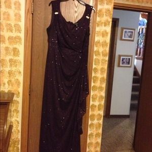 Purple dress only been worn once