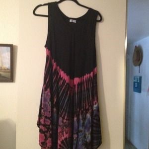 Tie die dress