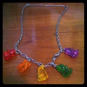 Cute Gummy Bear Necklace