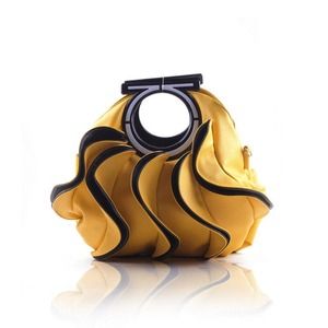 Ladies tote - yellow