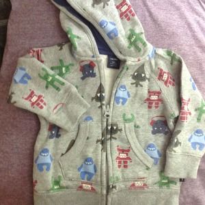 Gap monster hoodie