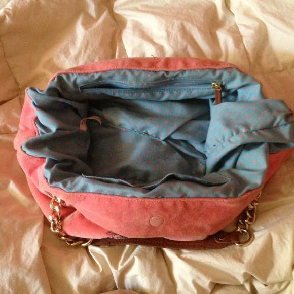 ❌SOLD❌Summer peach Authentic Juicy Couture handbag - Picture 3 of 3