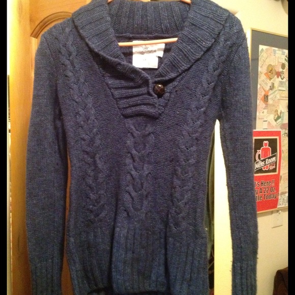 Beautiful blue wool sweater - Picture 1 of 1