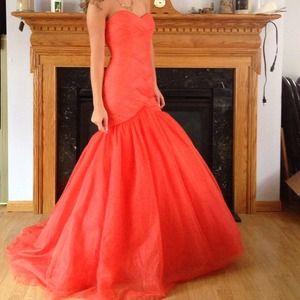 Mermaid styled 2013 Prom dress