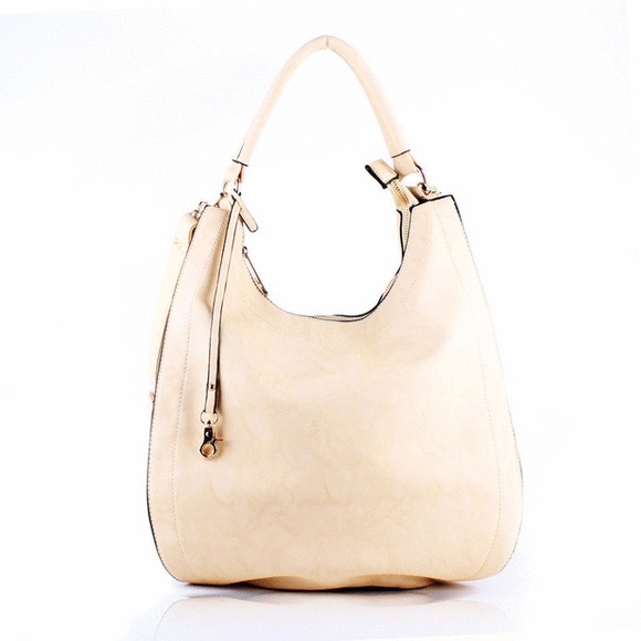 👜SOLD👜 Ladies cream colored tote - Picture 1 of 4