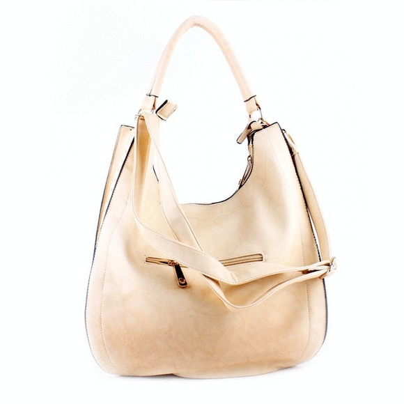 👜SOLD👜 Ladies cream colored tote - Picture 3 of 4