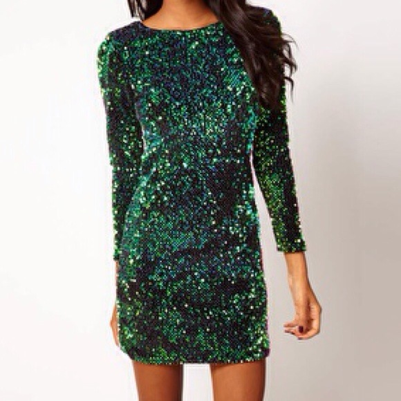💋HOST PICK💋 Motel Gabby Dress Iridescent Sequin