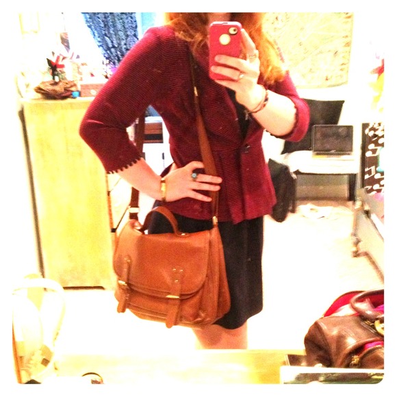 Forever 21 PU Leather Shoulder Bag