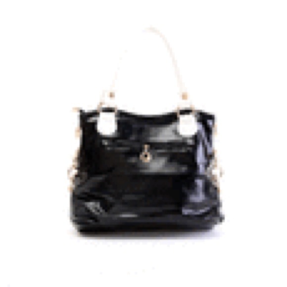 ✨SOLD✨ Ladies black and white tote - Picture 2 of 3