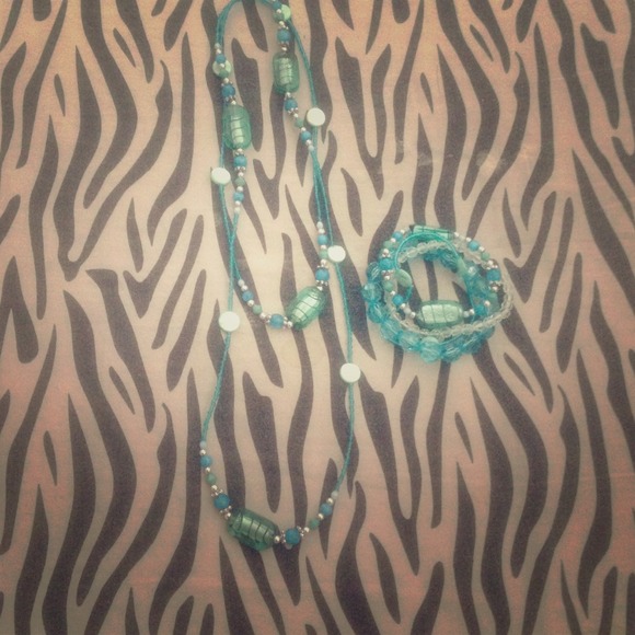 Brand New! Necklace and Bracelet Set