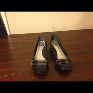 6.5 Gianni bini wedge ballerina shoes