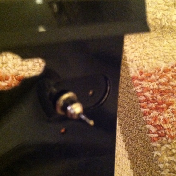 NWOT Gun Metal Pearl and Diamond Earrings - Picture 3 of 4