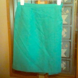 ✨SOLD✨Vintage Teal Skirt