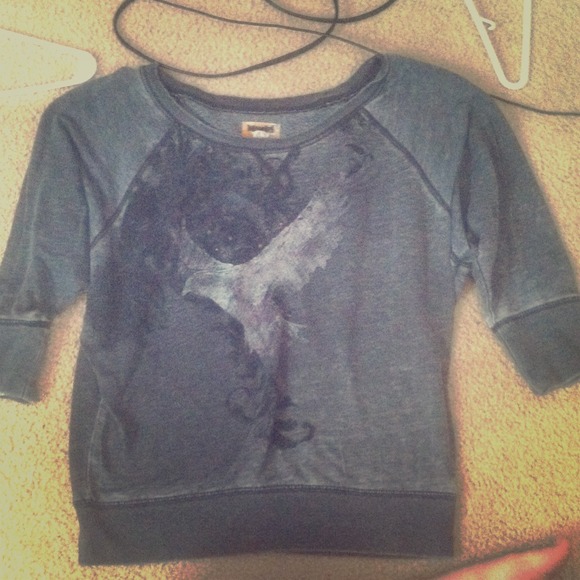 Mudd 3/4 Sleeve Sweatshirt