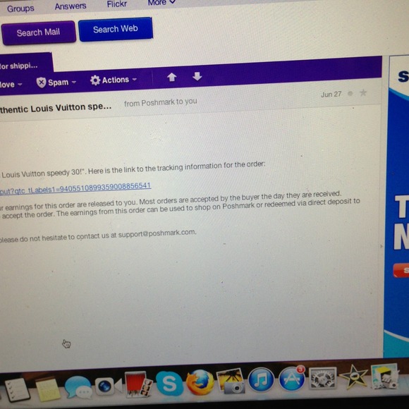 proof that I shipped your speedy 30! - Picture 2 of 4