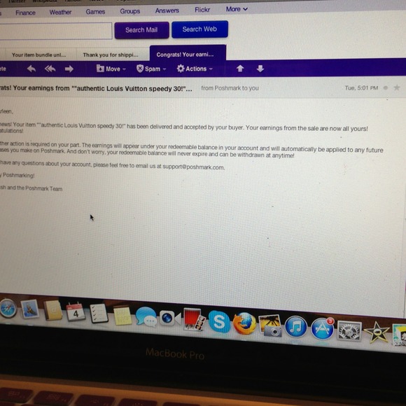 proof that I shipped your speedy 30! - Picture 4 of 4