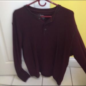 Maroon Eddie Bauer sweater (L)