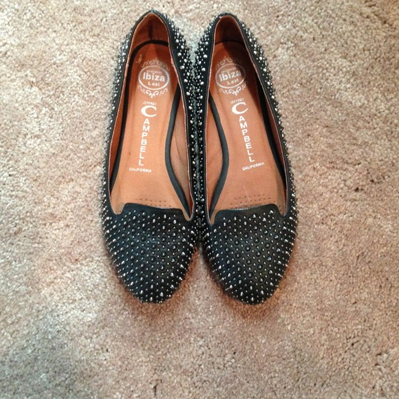 Jeffrey Campbell studded flats