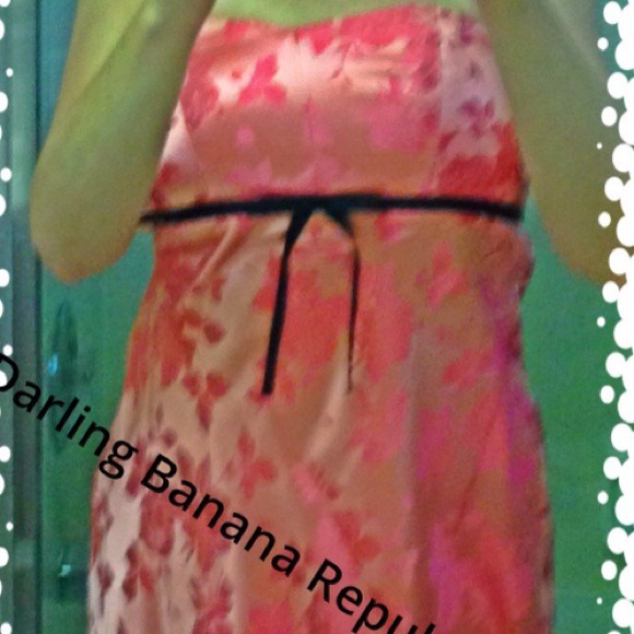 Pink Banana Republic Dress, sz. 0 petite Trades - Picture 3 of 4