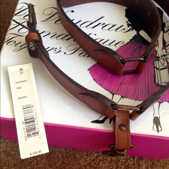 Theory ... Leather belt main image 4