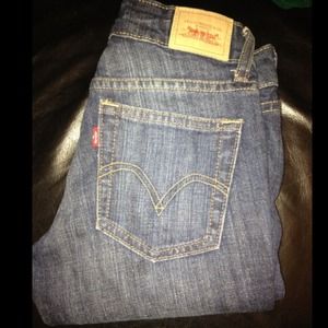 Levi's 524 super low skinny leg