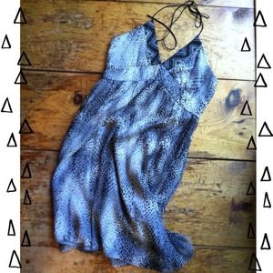 🎈✨SOLD✨🎈Macy's Animal Print Halter Dress