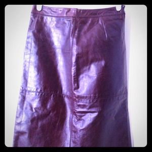 Gap Leather Skirt
