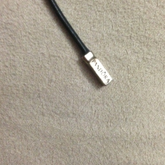 pandora Jewelry Authentic Leather Lariat Necklace Poshmark