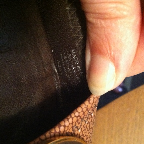 BUNDLED! Authentic Tory Burch Brown Reva Flats - Picture 4 of 4