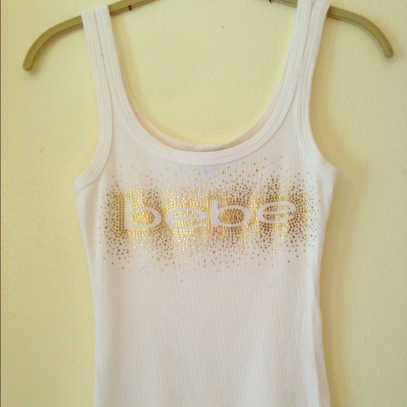 BEBE logo tank