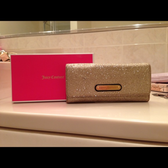 REDUCED Juicy Couture Champagne Stardust Wallet