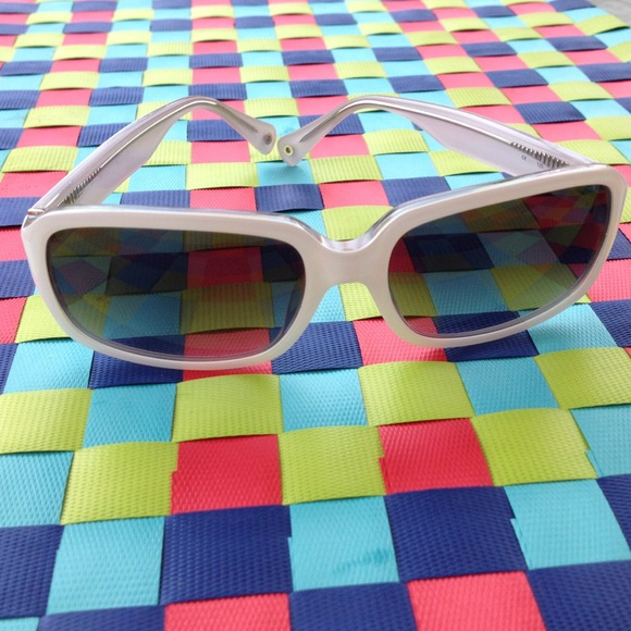 White Coach Sunglasses