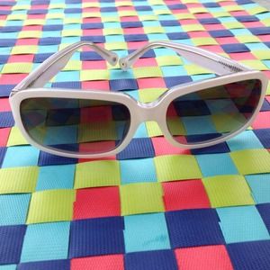 White Coach Sunglasses