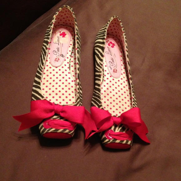 Zebra Ballerina flats- Poetic License from London