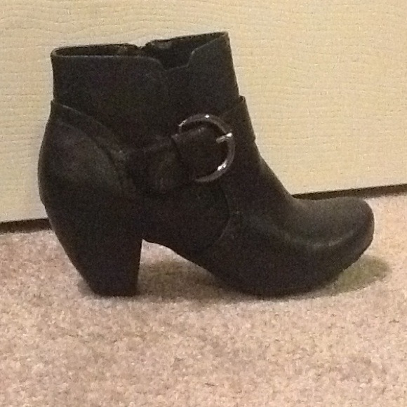 Black booties